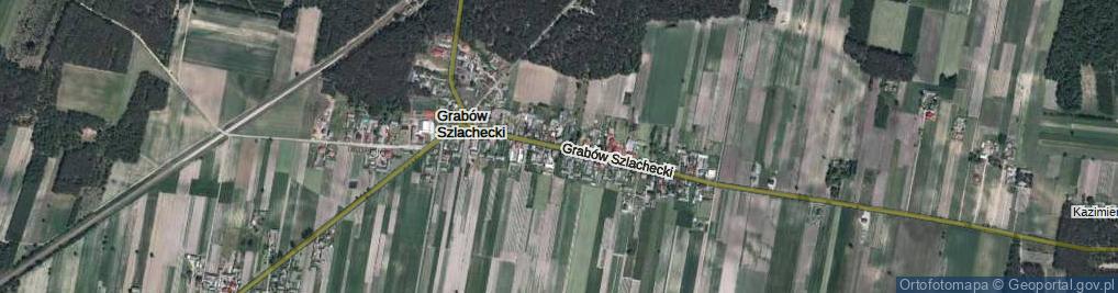 Zdjęcie satelitarne Grabów Szlachecki ul.